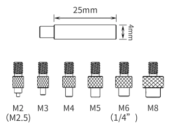 External Soldering Iron Tip Kit for Heat Inserts | Advanced 3D Tools 2