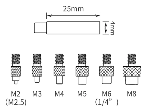 External Soldering Iron Tip Kit for Heat Inserts | Advanced 3D Tools