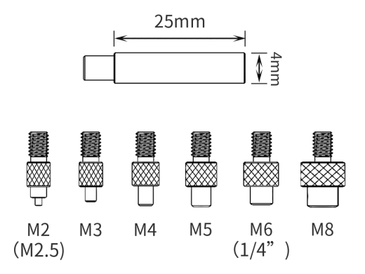 External Soldering Iron Tip Kit for Heat Inserts | Advanced 3D Tools