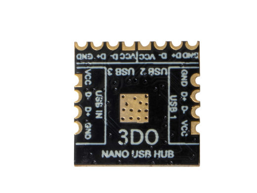 3DO Nano 3Port USB HUB - Kompakt USB 2.0 Udvidelse