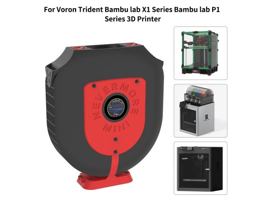 Nevermore Mini Air Purifier – HEPA + Carbon for 3D Printers