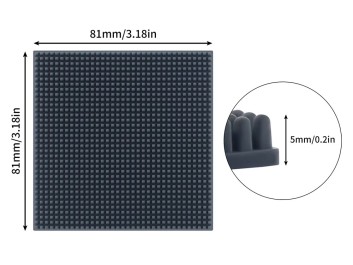 Silicone Nozzle Cleaning Brush Pad – Cut-to-Size 2