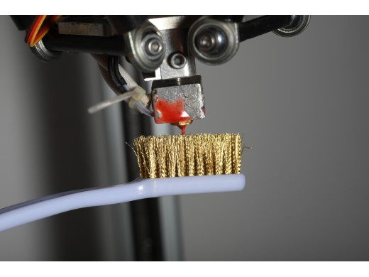 Cleaning brush soft brass - for nozzles / hotend_80